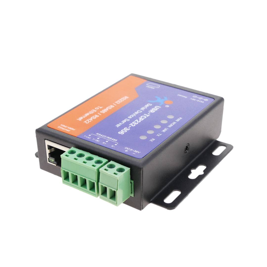 Convertitori Ethernet PUSR USR-TCP232-306 RS422//RS232//RS485 Serial to Ethernet Supporto DNS DHCP Buit-in pagina Web Introduzione