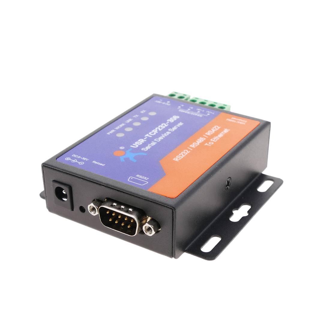 T24 RS232 RS422 RS485 serial module Ethernet TCP/IP with housing model ...