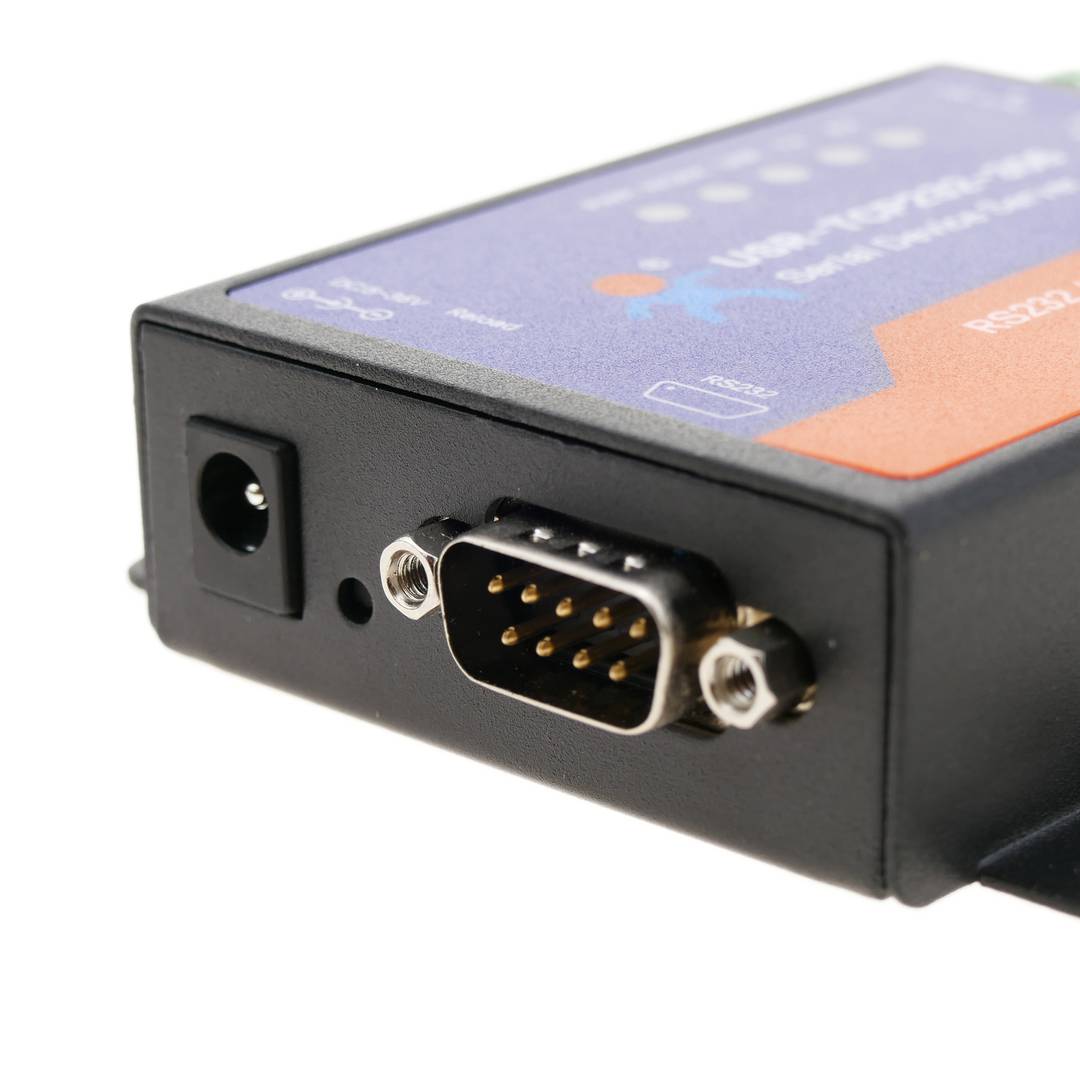 Módulo T24 RS232 RS422 RS485 serie a ethernet TCP/IP con carcasa modelo USR-TCP232-306