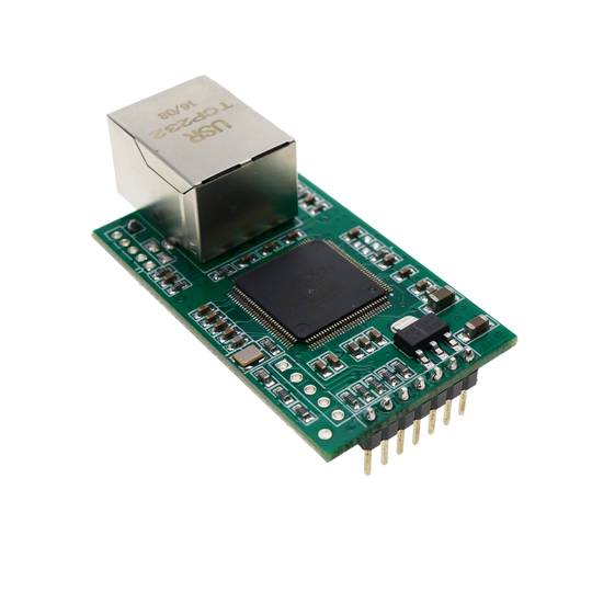 UART módulo de série E45 modelo Ethernet TCP/IP dual USR-TCP232-E2