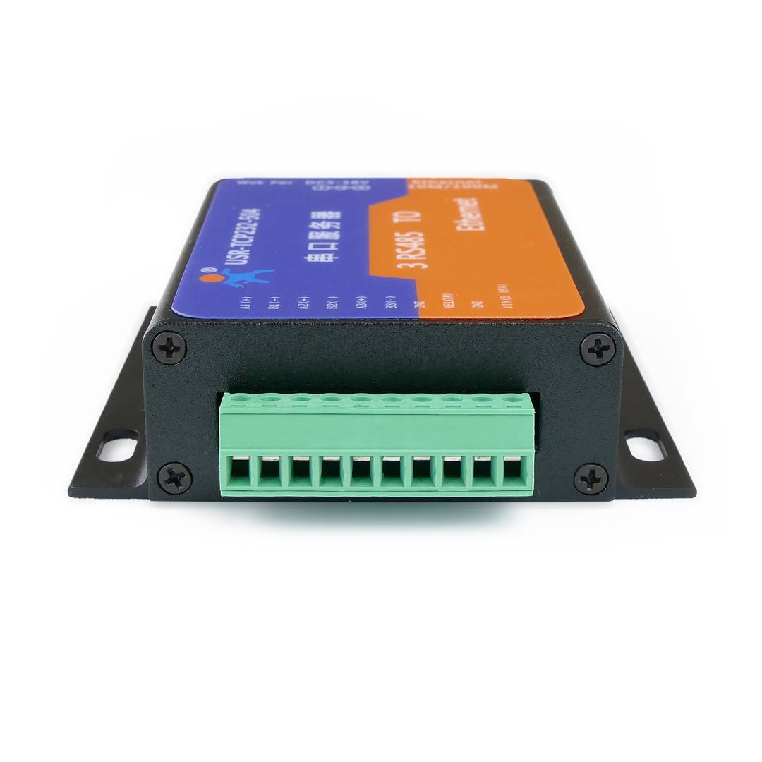 E45 module housing RS485 serial to Ethernet TCP/IP three-port model USR-TCP232-504