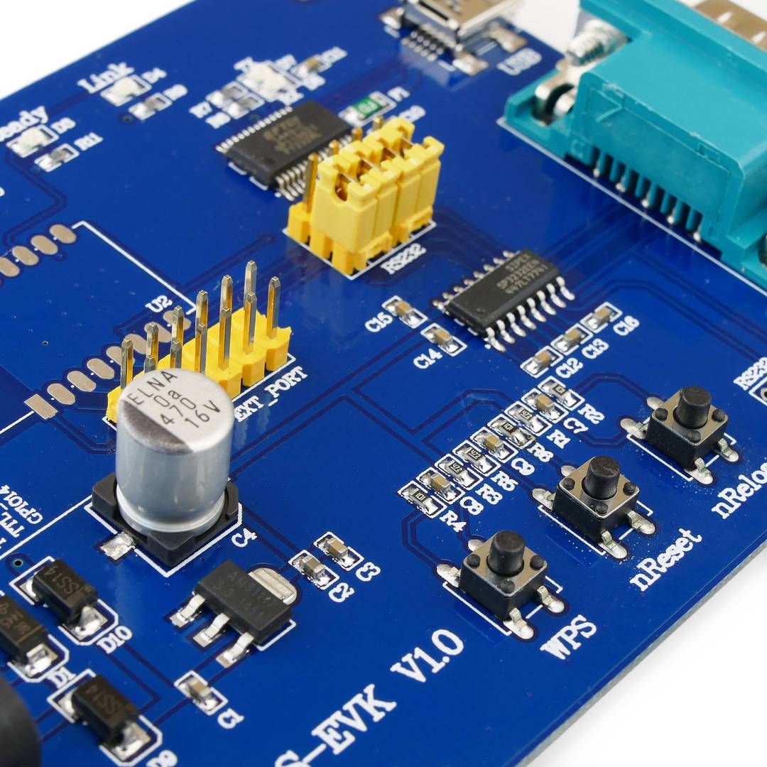 Mòdul IEEE802.11 d'avaluació per USR-WIF232-SA model USR-WIF232-SEVK