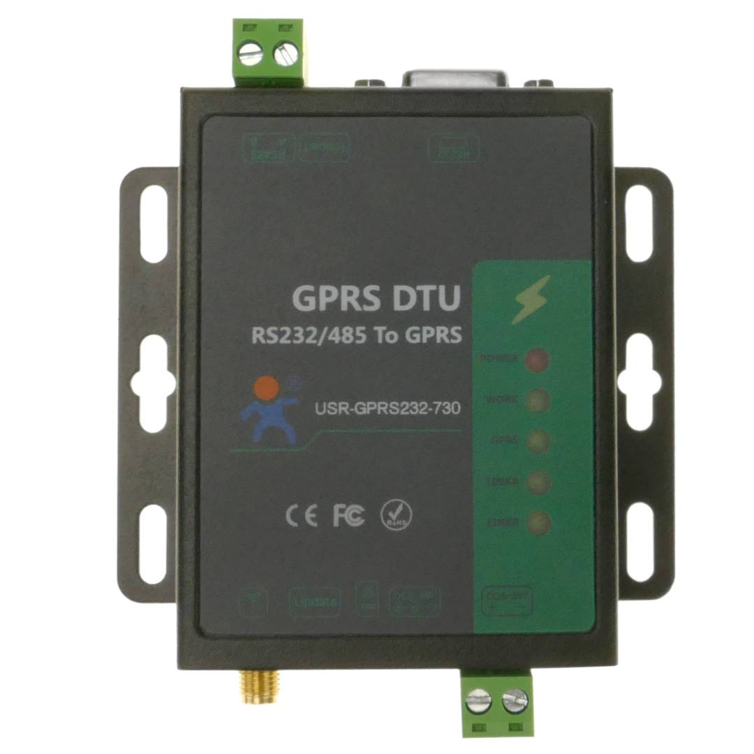 Housing module with RS232 RS485 serial GSM GPRS DTU model USR-GPRS232-730