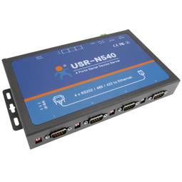 Cortex M4 RS232 RS422 RS485 serieel naar TCP / IP ethernet-module met USR-N540-modelbehuizing