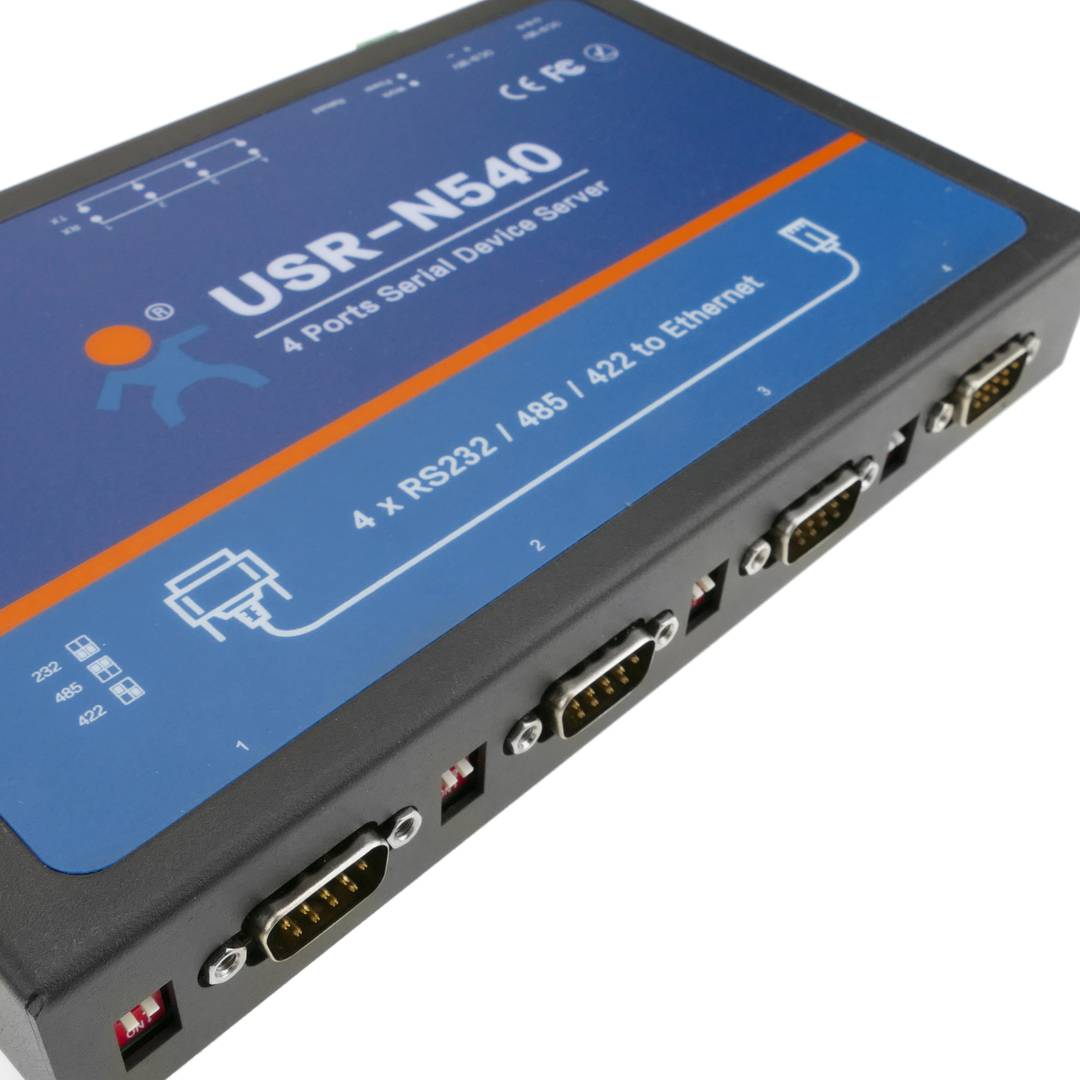 Mòdul Cortex M4 RS232 RS422 RS485 sèrie a ethernet TCP/IP amb carcassa model USR-N540
