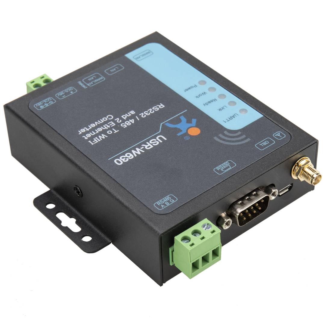 IEEE802.11 Modul 2 x TCP/IP zu RS232 RS485 DB9 Modell USR-W630