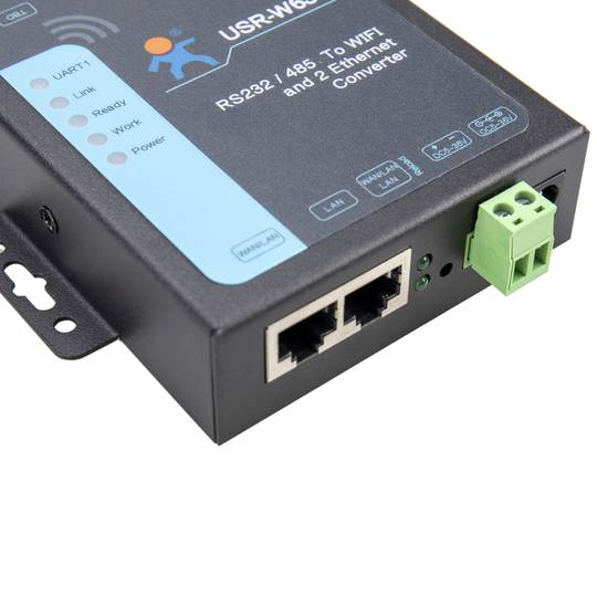 IEEE802.11 Modul 2 x TCP/IP zu RS232 RS485 DB9 Modell USR-W630