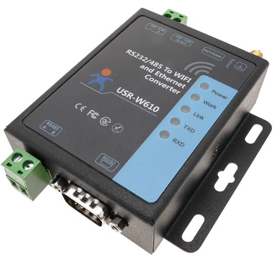Módulo IEEE802.11 TCP/IP a RS232 RS485 DB9 Modbus modelo USR-W610