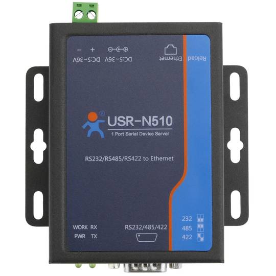 Module série Cortex M4 RS232 RS422 RS485 Ethernet TCP/IP avec le modèle de logement USR-N510