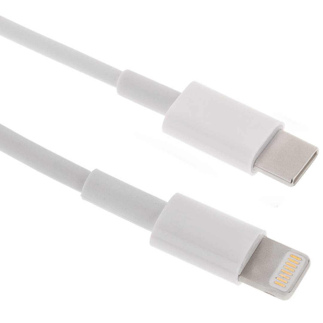 Adaptador USB tipo C 3.1 macho a Lightning hembra Blanco