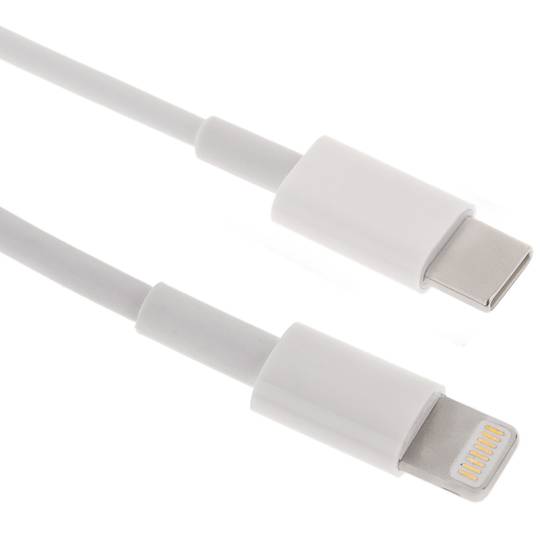 Kabel USB typu C męski na męskie złącze błyskawicy 1 metr