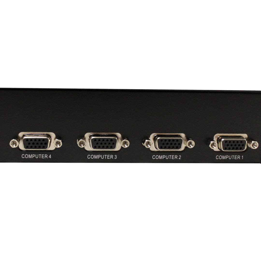 Conmutador KVM Rack 1U Uniclass PS2 USB VGA 1KVM a 8CPU