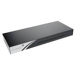 KVM 1U Rack USB PS2 VGA Uniclass 1KVM para 16CPU