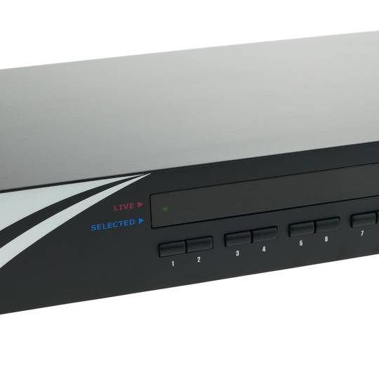 1U Rack Uniclass KVM Switch USB PS2 VGA 1KVM to 16CPU