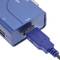 Switch KVM USB VGA ÁUDIO 1KVM para 2CPUs mini