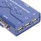 KVM Uniclass USB VGA 1KVM naar 4CPU minischakelaar