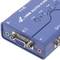 KVM Uniclass USB VGA 1KVM naar 4CPU minischakelaar
