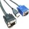 USB KVM Switch VGA AUDIO Uniclass 1KVM un mini 4CPU
