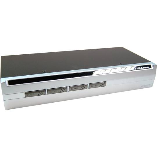 KVM Switch VGA AUDIO USB2 Uniclass 1KVM para 4CPU