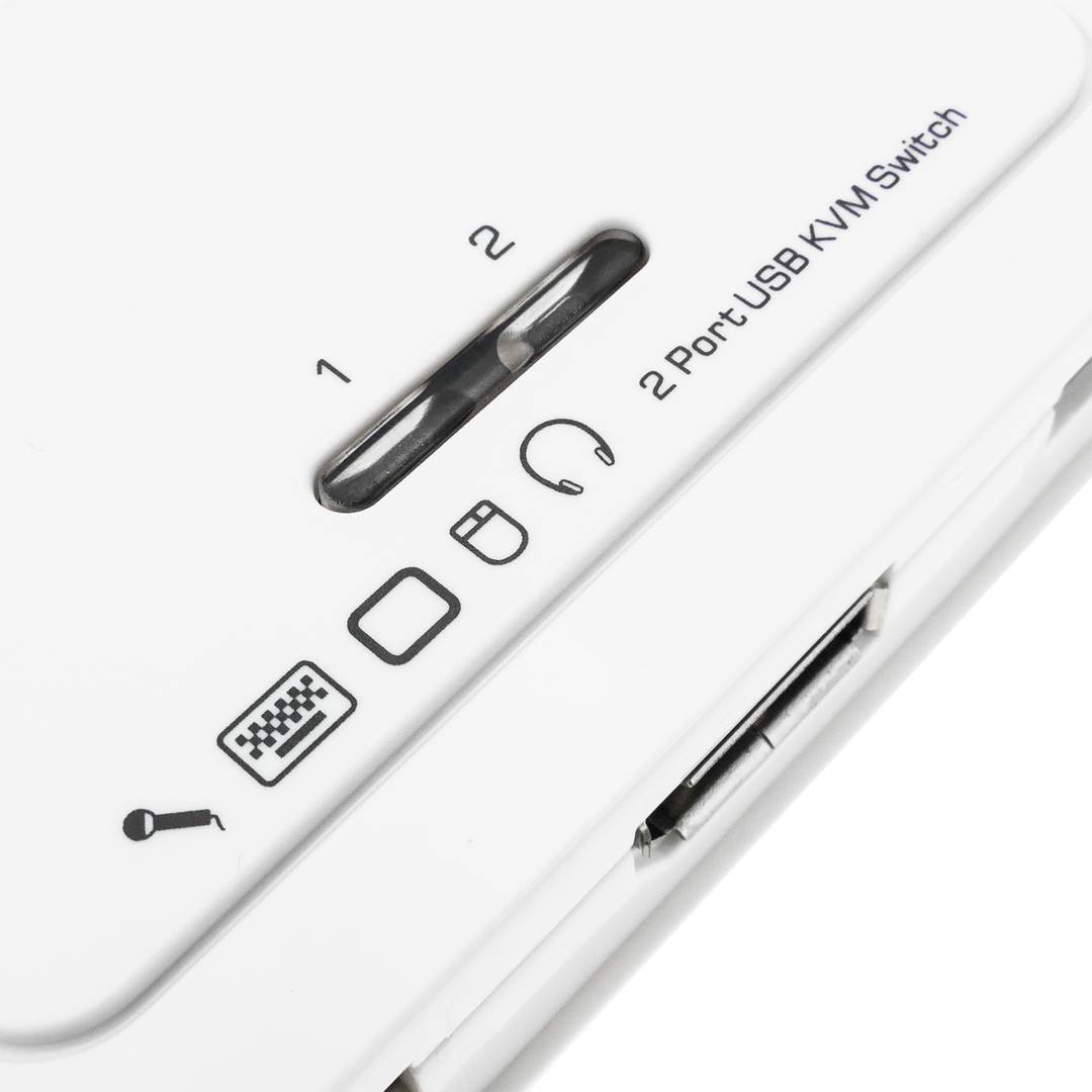 DisplayPort KVM USB2 AUDIO Uniclass 2CPU 1KVM to wired