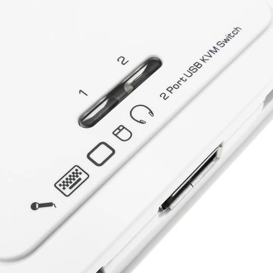 DisplayPort KVM USB2 AUDIO Uniclass 2CPU 1KVM to wired