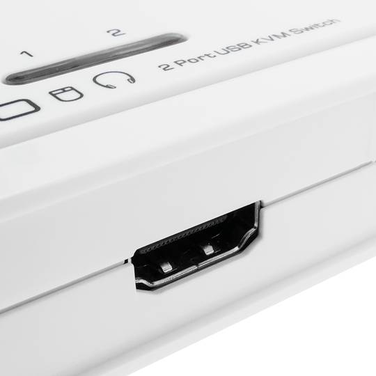 HDMI Switch KVM Uniclass AUDIO câble USB2 1KVM à 2CPU