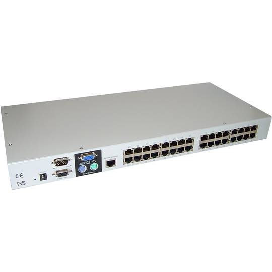 KVM de rack 1U Uniclass Cat.5 2KVM para 32CPU