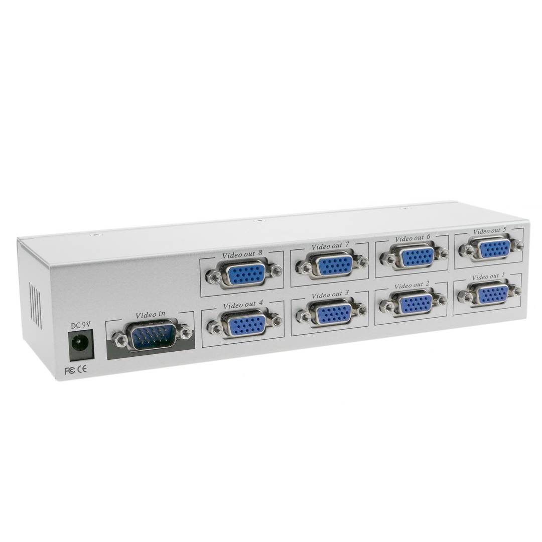 250MHz VGA 8 Port Multiplier