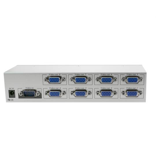 250MHz VGA 8 Port Multiplier