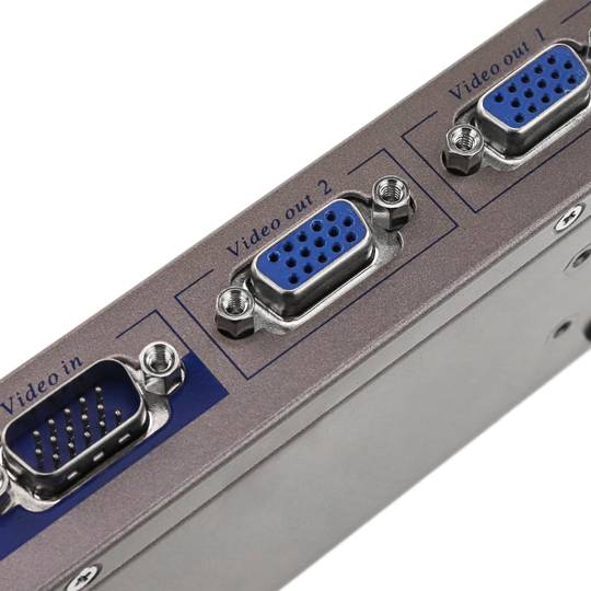 Multiplicador VGA de 350MHz de 2 ports