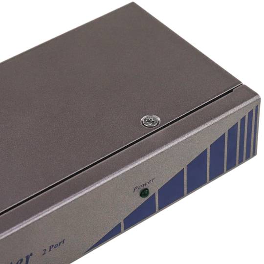 Multiplicador VGA de 350MHz de 2 ports