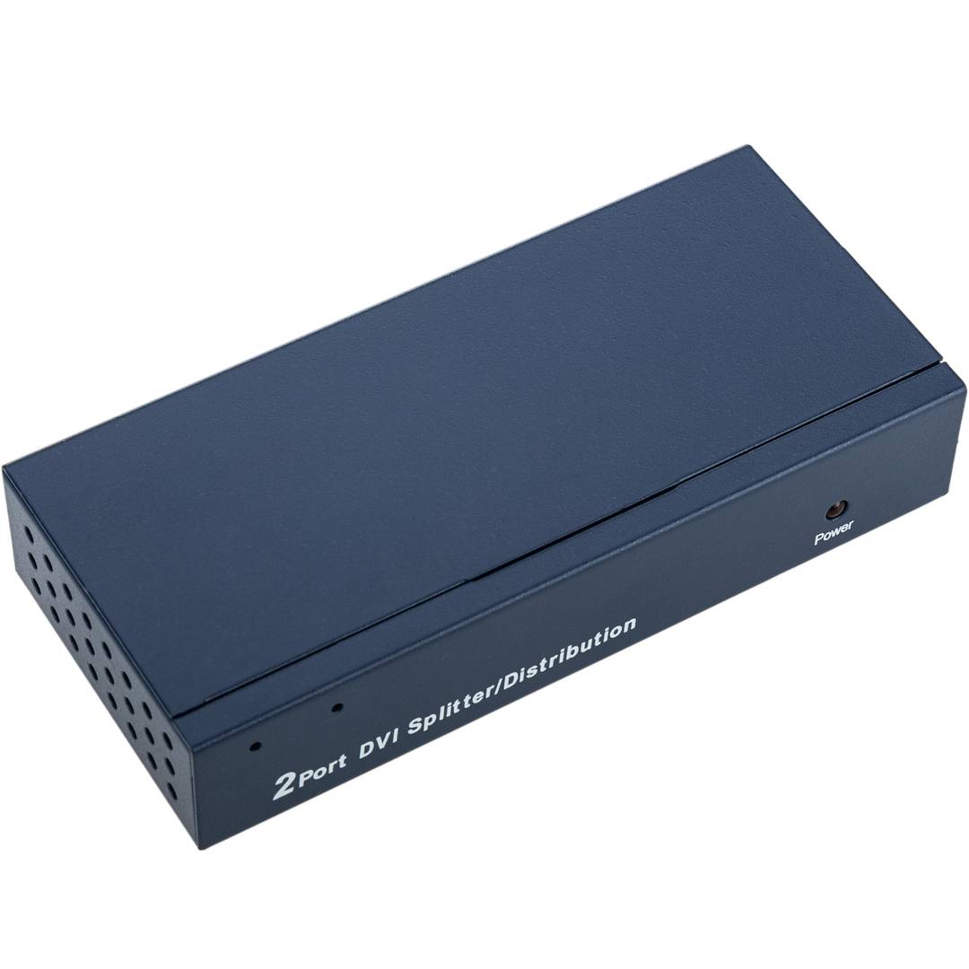 Multiplicador vídeo DVI de 2 ports
