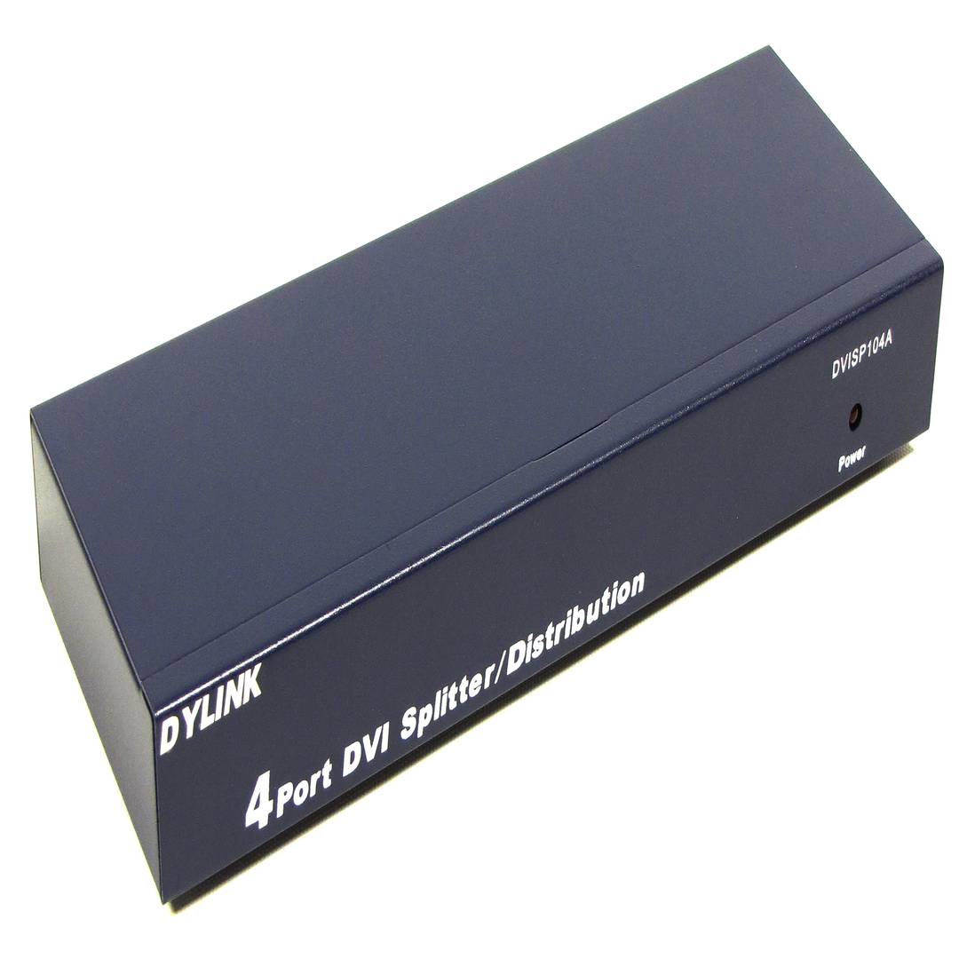 Multiplier 4-poorts DVI video