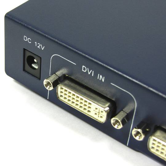 Multiplier 4-poorts DVI video