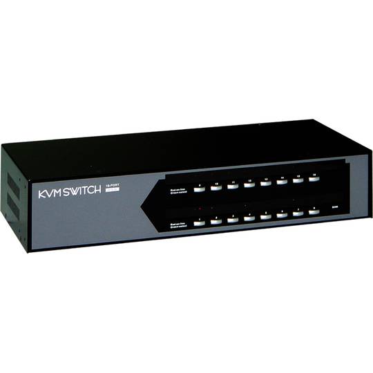 Przełącznik KVL Rack 2U Uniclass z PS2 VGA OSD 1KVM na 16CPU