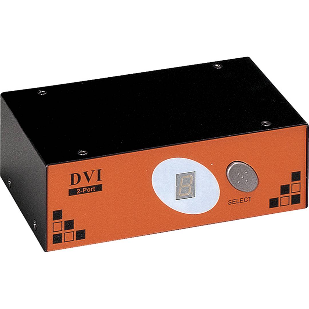Commutateur KVM PS2 DVI 1280x1024 Uniclass 1KVM à 2CPU
