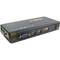 Conmutador KVM Uniclass de PS2 VGA AUDIO 1KVM a 4CPU mini