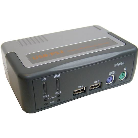 Uniclass USB KVM Switch PS2 VGA 1KVM á 2CPU