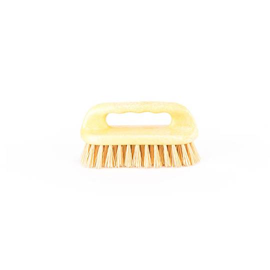 Brosse à main en bois 15x6x8cm pour le nettoyage avec poignée
