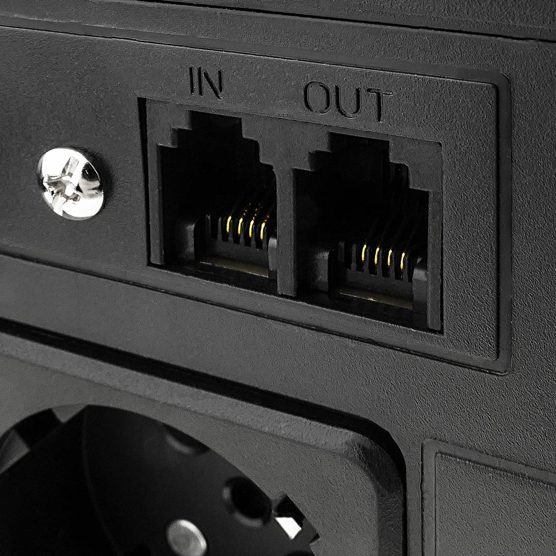 Line Interactive UPS 850 VA Vesta with 2 Schuko