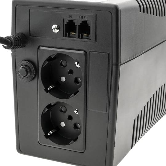 Line Interactive UPS 850 VA Vesta with 2 Schuko