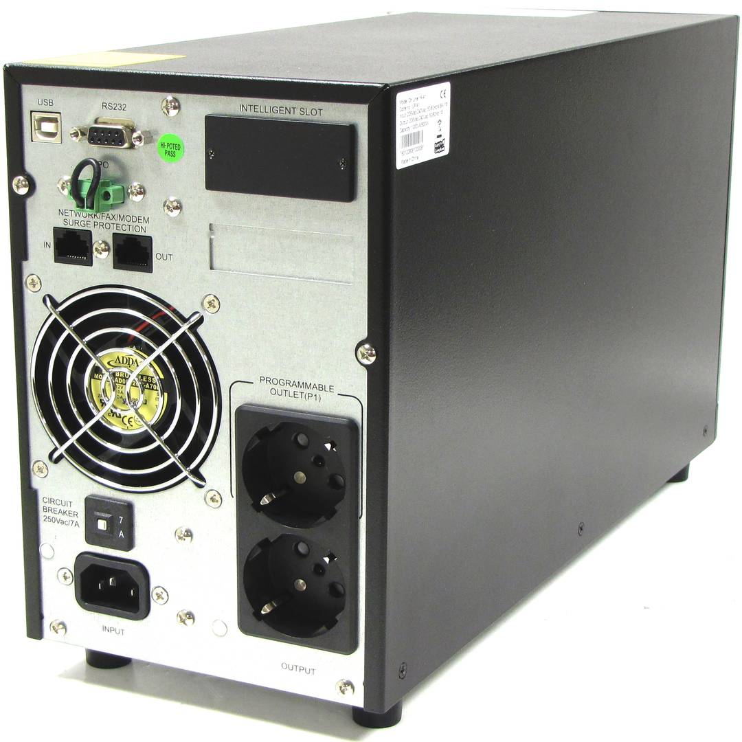 Galleon Online-USV von 1 kVA mit 2 Schuko