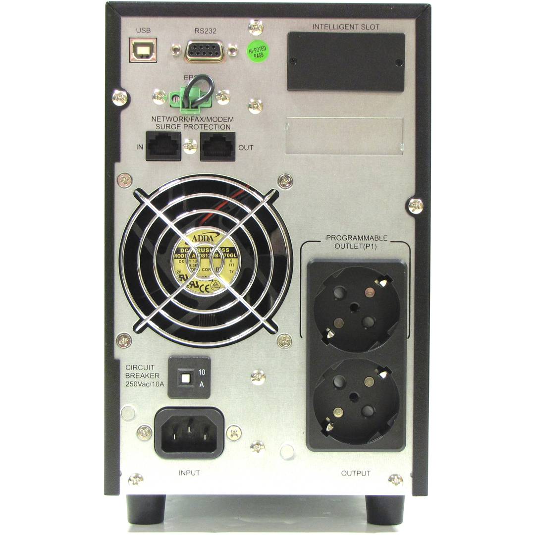 Galleon en ligne UPS de 1,5 KVA avec 2 Schuko