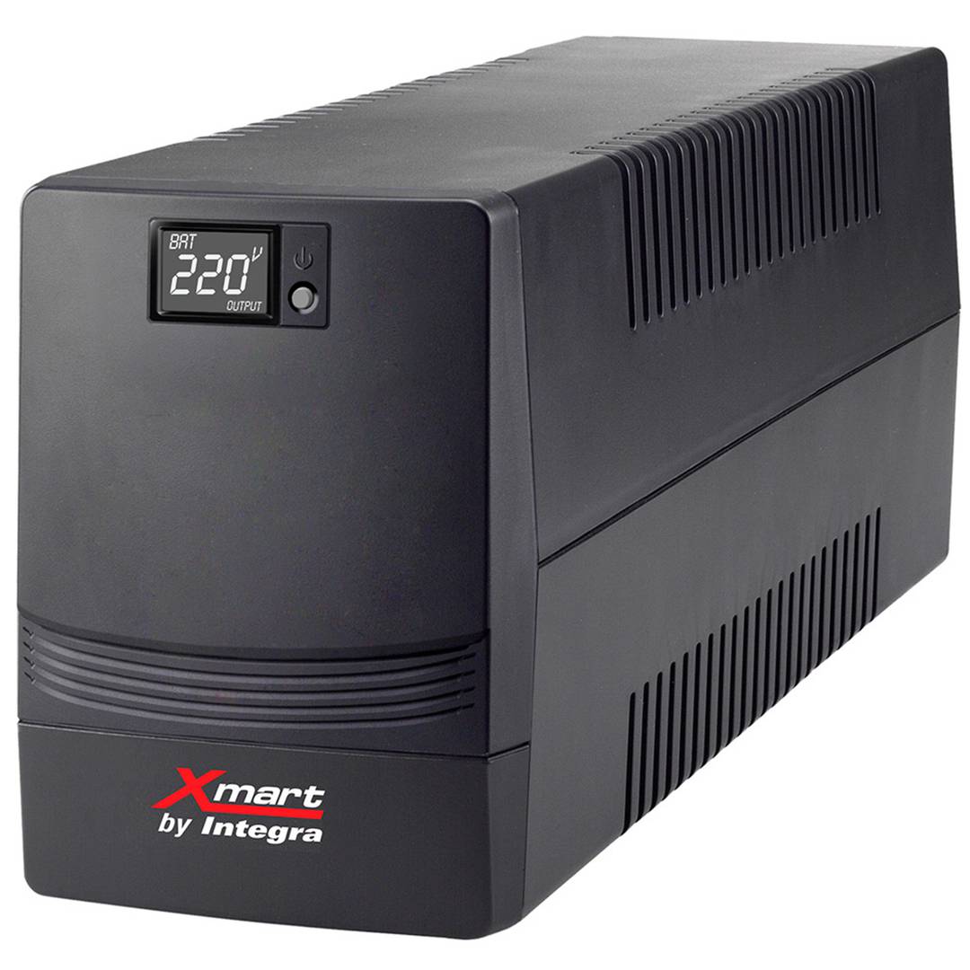 SAI de línea interactiva Supra de 2100VA 1200W con 2 schuko y 1 C14 Xmart SUPRA 2103-230