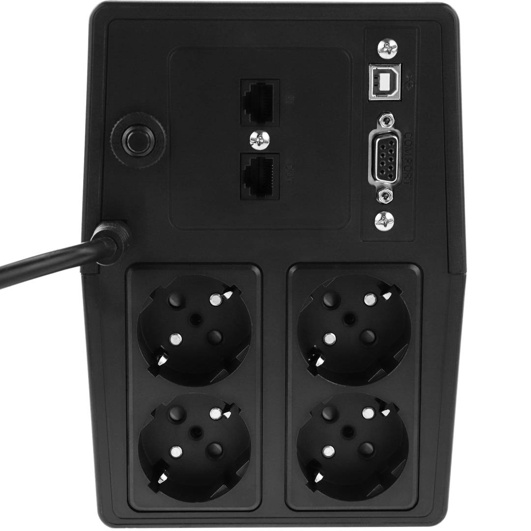Supra interactive line 1100VA 600W with 4 schuko