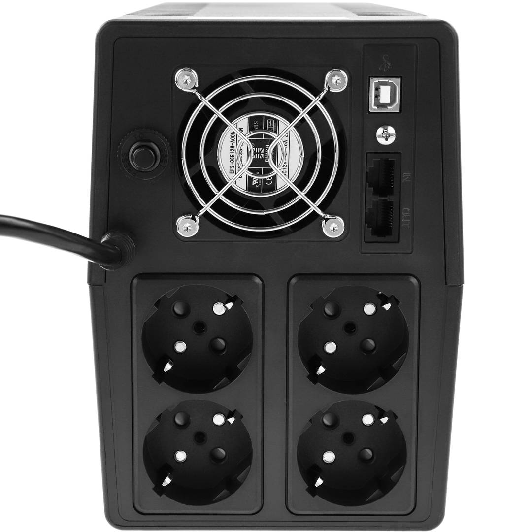 Supra interactive line 2100VA 1200W with 4 schuko