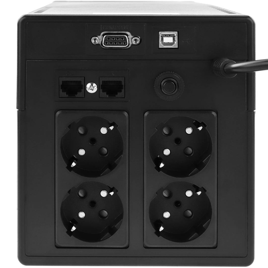 UPS linea sinusoidale SW-PRO 1100VA 700W con 4 schuko