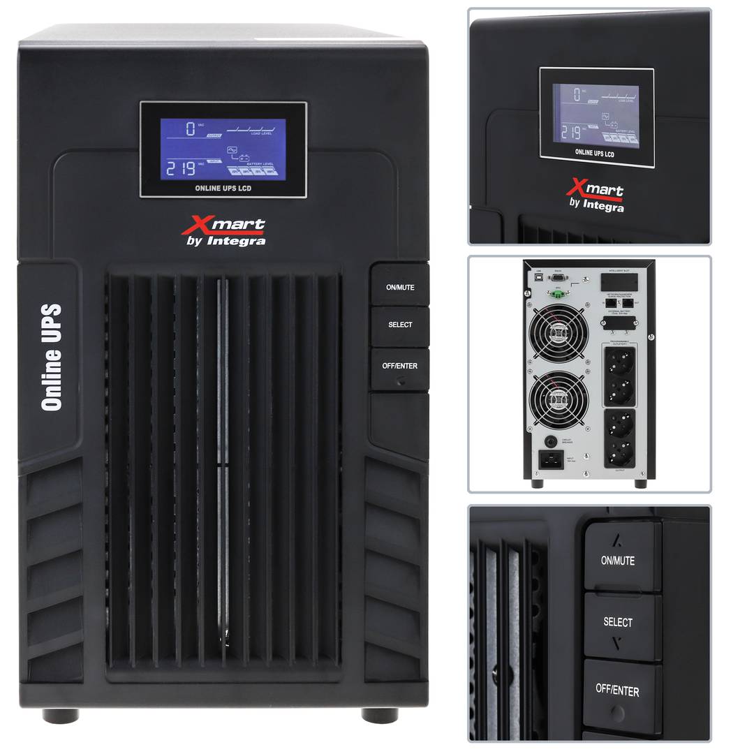 UPS on-line tower type Optima-T09 3000VA 2700W