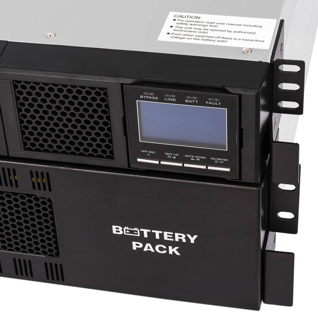 UPS on-line RT9W de 6 KVA 5400W to rack 19