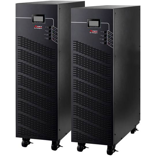 UPS online toren Optima-33 20KW Driefasig van 20000VA 20000W 380/230 aansluiting op 3 fasen, neutraal en aarde 10KW